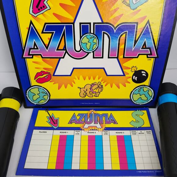 Azuma The Game Of Reckless Abandon Board Game 1992 Parker Brothers Vintage - Picture 7 of 12